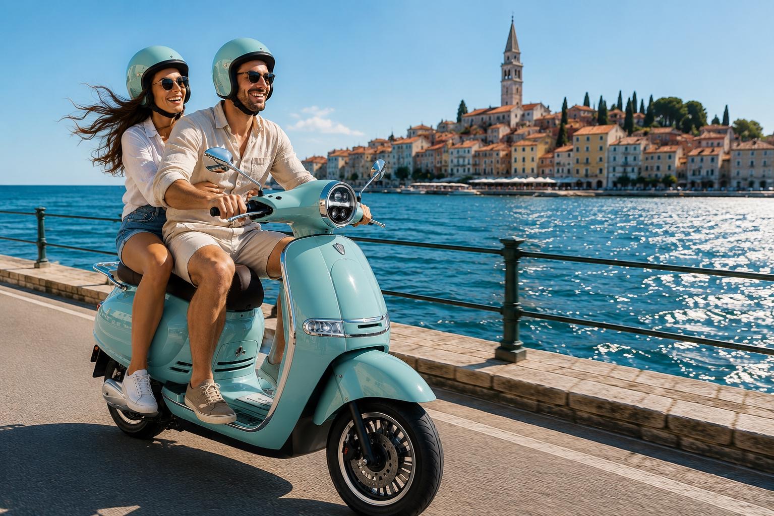 Electric scooter rental Poreč – Zippy Wheels